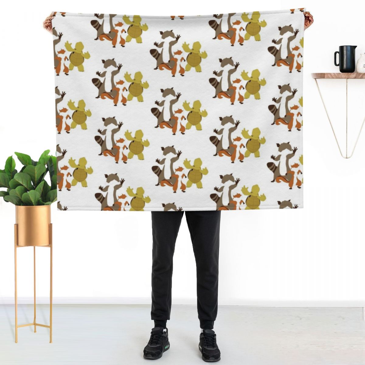Over the Hedge Throw Blanket v - Anime Cosplay Idea 评论和价格