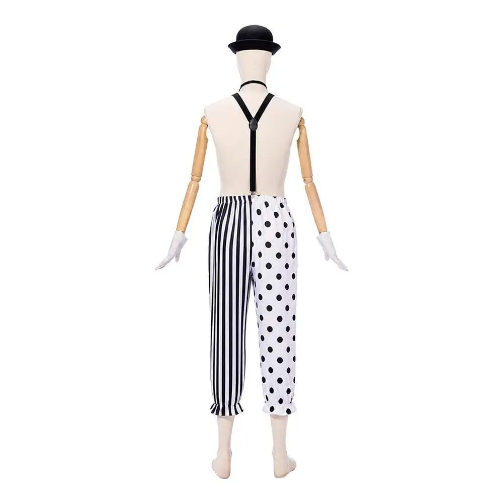 Black And White Mime Clown Cou - Anime Cosplay Couple 评论和价格