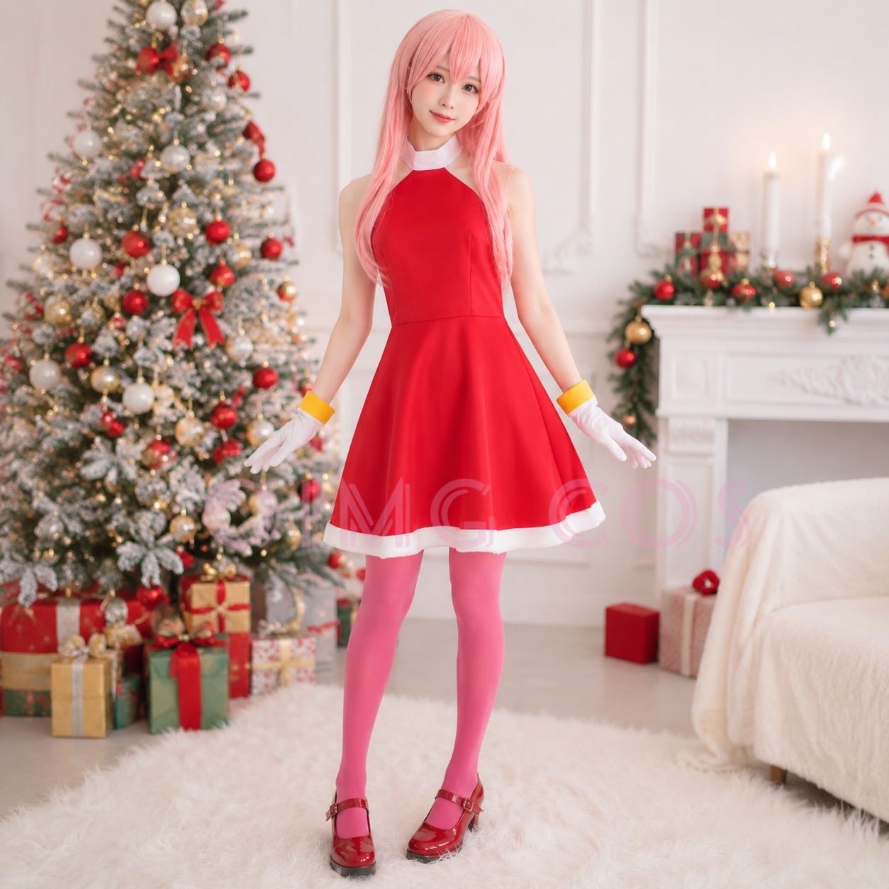 Amy Rose Cosplay Costume Adult - Anime Cosplay Ladies 评论和价格
