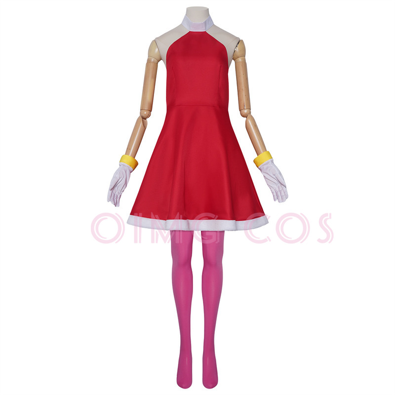 Amy Rose Cosplay Costume Adult - Anime Cosplay Ladies 评论和价格