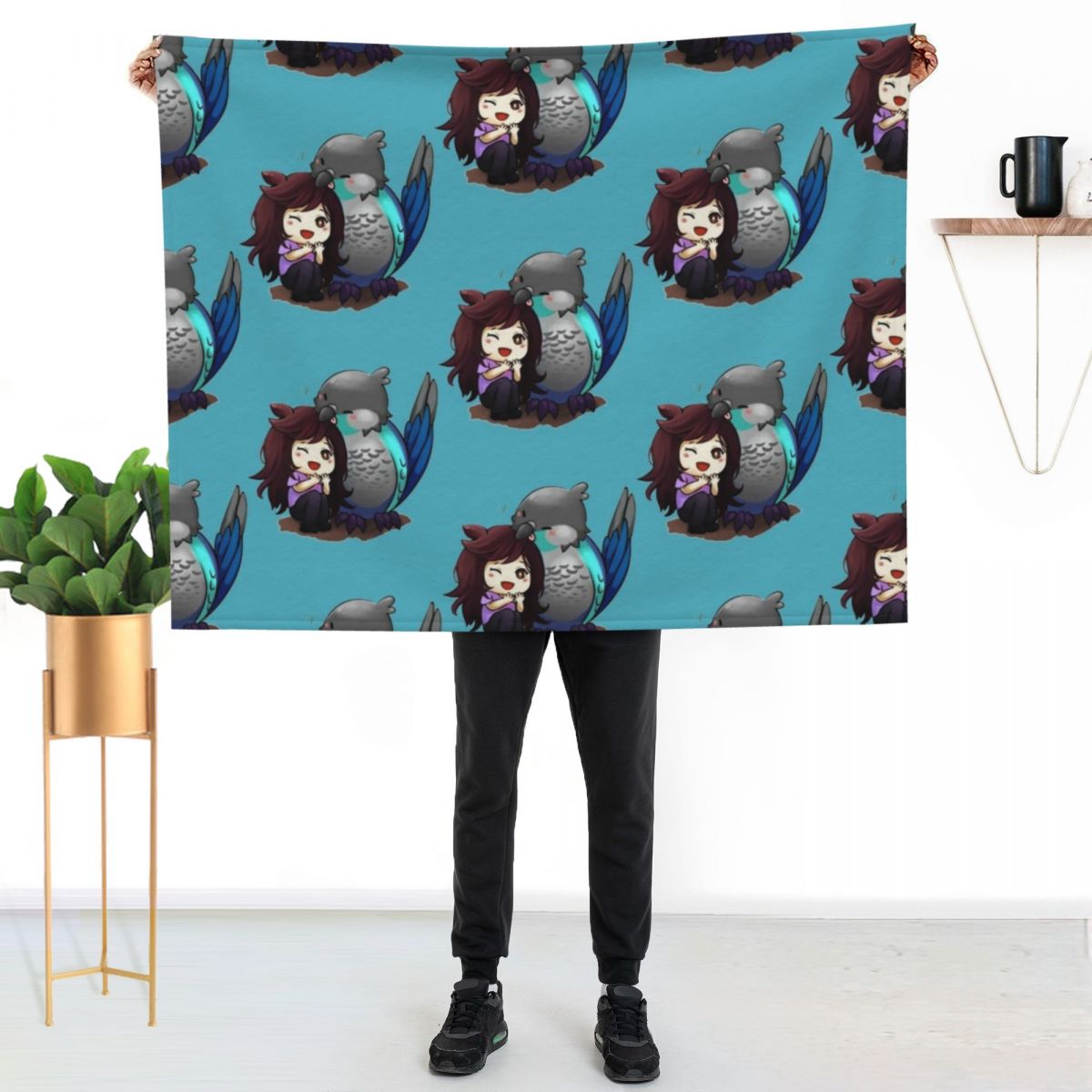 Love Bird Throw Blanket cospla - Anime Cosplay Idea 评论和价格