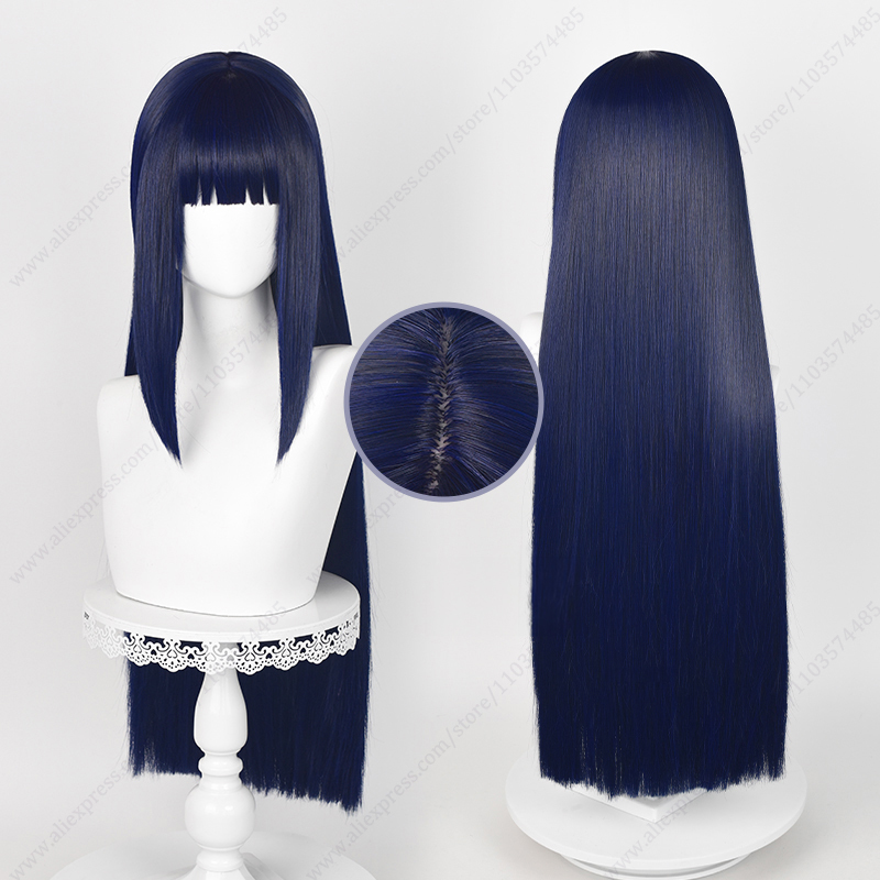 Hinata Hyuga Cosplay Wig Blue  - Anime Cosplay Blue Hair 评论和价格