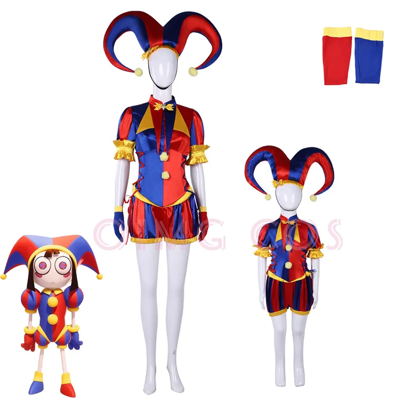 The Amazing Digital Circus Pom - Anime Cosplay Jumpsuit 评论和价格